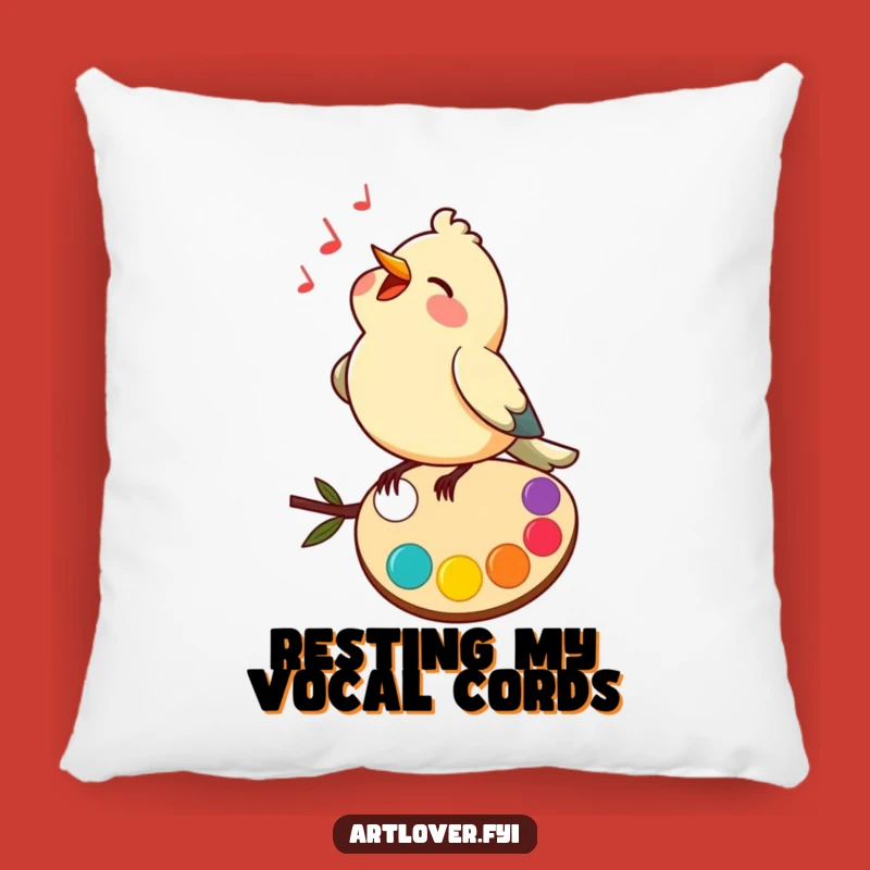 Funny Bird Singer Pillow: Cozy Up with this Melodious Companion!