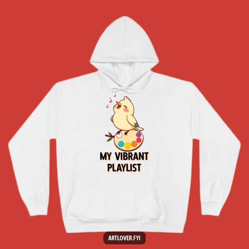 Funny Bird Singer Hoodie: Cozy Up with this Melodious Artist!
