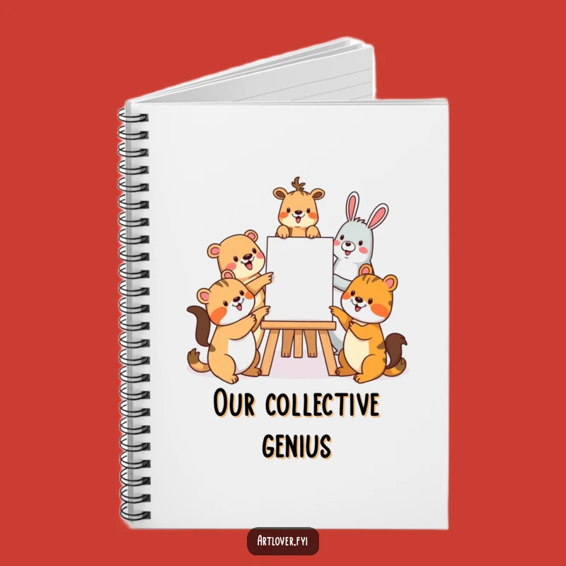 Funny Animal Art Notebook: Creative Critter Ideas, Perfect Funny Gift