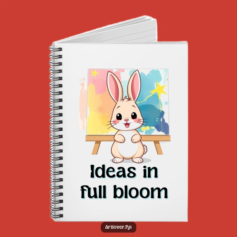 Funny Notebook: Bunny Artist's Creative Journal - Sketch Your Ideas!