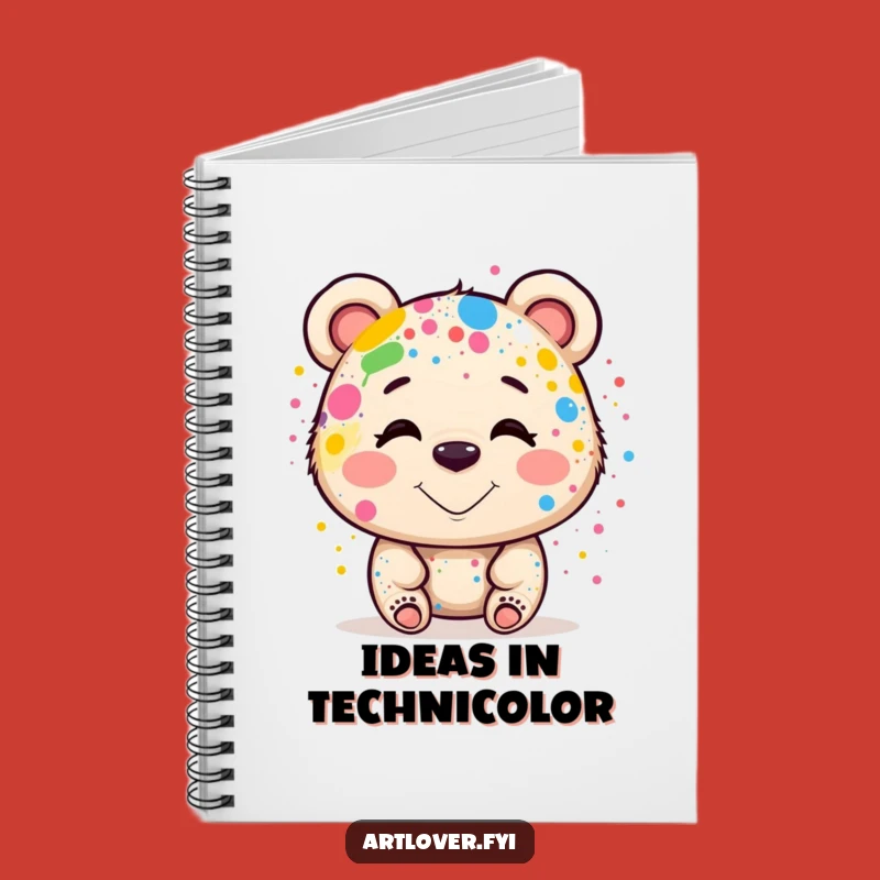 Funny Bear Artist Notebook: Sketch Your Ideas, Ideal Funny Gift for Creatives!