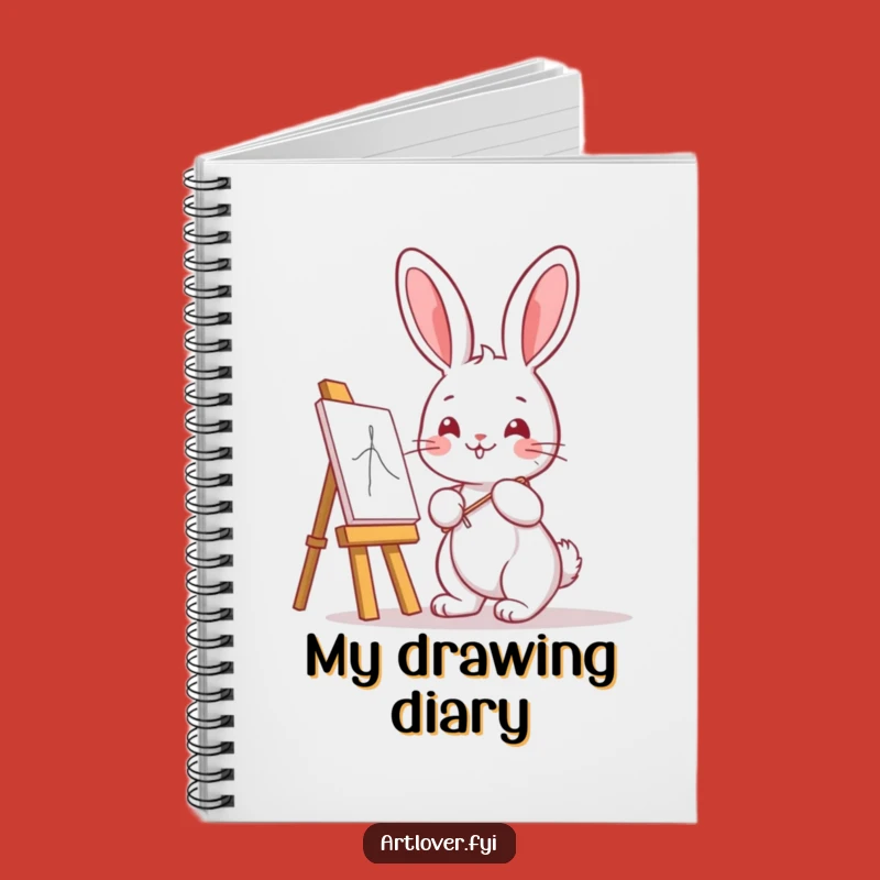 Funny Bunny Artist Notebook: Kawaii Creator Journal, a Hilarious Gift for Ideas!